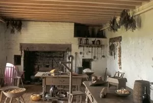 Antique Gallery: Monticellos kitchen