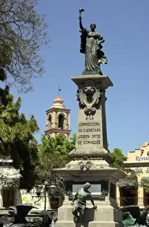 Leader Collection: Monument to La Corregidora, Queretaro, Mexico