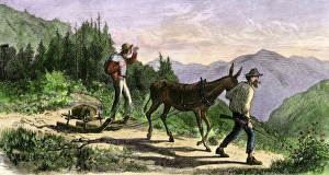 Liquor Gallery: Moonshiners crossing the Appalachians with bootleg whiskey