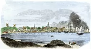 1850s Collection: Nantucket in the 1850s