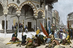 Invade Gallery: Napoleon accepting the surrender of Cairo, 1798