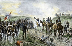 Horse Back Prints: Napoleon and the Old Guard before the Battle of Waterloo