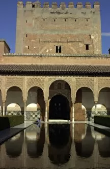 Moors Collection: Nasrid Palace in the Alhambra, Granada, Spain