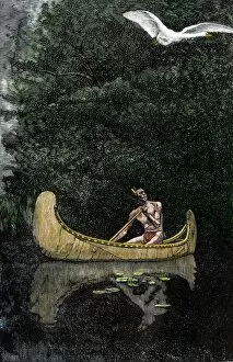 Birchbark Canoe Collection: NATI2A-00011