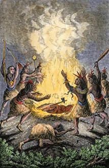 Ritual Gallery: Native American ceremony in early New England
