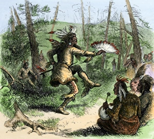 Ritual Gallery: Native American shaman