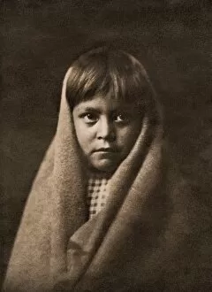 Edward Curtis Collection: Navajo child, 1904