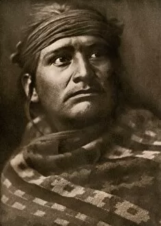 Edward Curtis Collection: Navajo leader, 1904