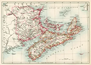 Canadian history Gallery: New Brunswick and Nova Scotia, 1870s