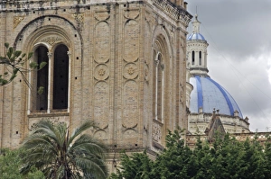 Latin American Prints: New cathedral in the Spanish colonial city of Cuenca