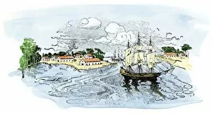 Village Collection: New Orleans in 1718