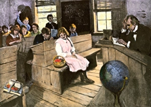 Learning Gallery: New pupil in a one-room school
