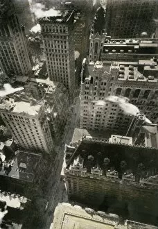 Down Town Gallery: New York City skyscrapers, circa 1900