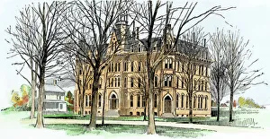 1890s Collection: Oberlin College in the 1890s