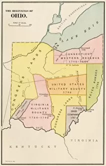 Lake Erie Gallery: Ohios early land divisions