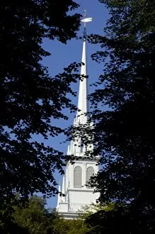 1770s Collection: Old North Church in Boston
