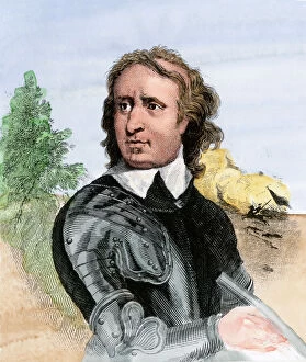Puritan Gallery: Oliver Cromwell, English Civil War