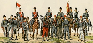 Navy Gallery: Ottoman Turk soldiers, circa 1900