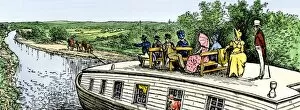 Canal Boat Gallery: An outing on the Erie Canal in the early 1800s