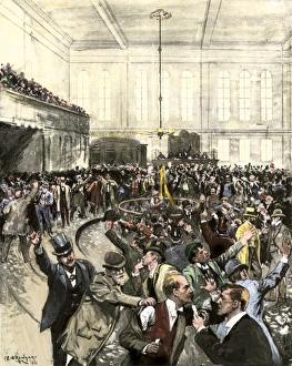 Financier Prints: Pandemonium in the New York Gold Room on Black Friday
