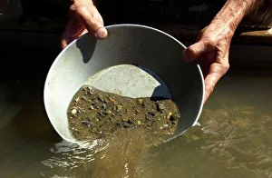 Living History Collection: Panning for gold, California