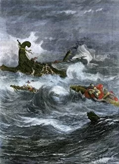 Pauls shipwreck while on a missionary journey