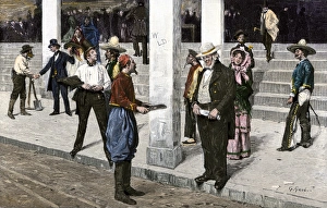 California Collection: Peddlers in San Francisco, 1850s