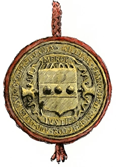 Quaker Gallery: Pennsylvania colonys seal