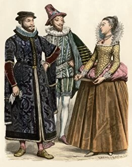 Elizabethan Collar Collection: People in Elizabethan England