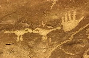 Hand Gallery: Petroglyphs at Mesa Verde