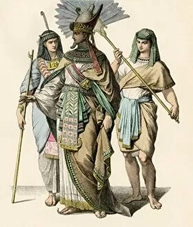 Robe Collection: Pharaoh and his attendants