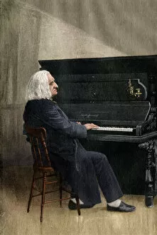Hungarian Gallery: Pianist Franz Liszt