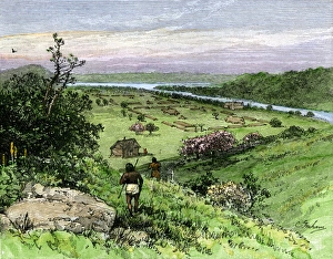 Log Cabin Gallery: Pioneer Marietta, Ohio, 1780s