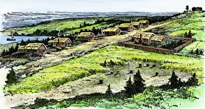 Colonist Collection: Plymouth Colony in 1622
