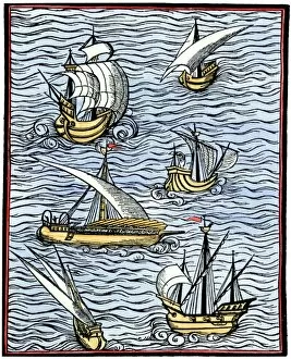 Sailing Collection: Portuguese caravels