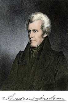President Andrew Jackson, drawn from life
