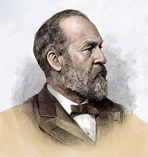 James Garfield Gallery: President-elect James A. Garfield