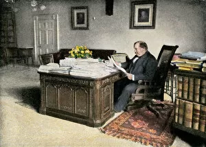 1890s Collection: President Grover Cleveland