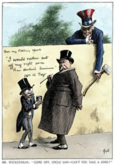 President Tafts antitrust policies cartooned, 1911