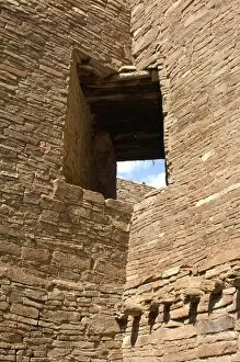 Images Dated 14th September 2007: Pueblo Bonito corner window, Chaco Canyon NM