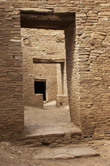 Images Dated 14th September 2007: Pueblo Bonito doorways, Chaco Canyon NM