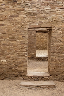 Images Dated 14th September 2007: Pueblo Bonito doorways, Chaco Canyon NM
