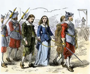 Execution Gallery: Quakers executed in Puritan Massachusetts