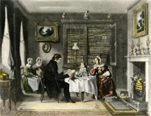 Victorian Gallery: Reading the Bible in a Victorian home