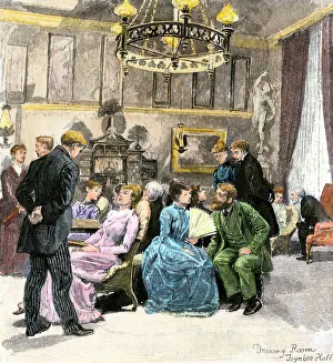 Reception in the Toynbee Hall dining room