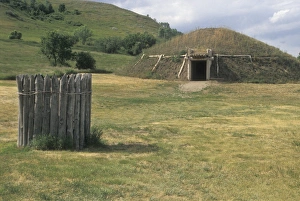 Dakota Prints: Reconstructed Mandan earth lodge