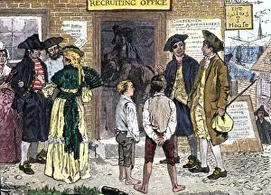 Connecticut Prints: Recruiting privateersmen to serve the American cause in the Revolutionary War