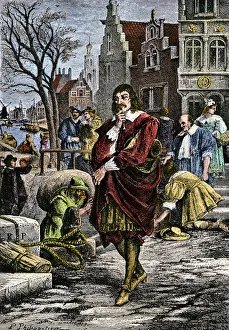 Rene Descartes at Amsterdam