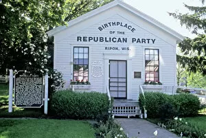 1850s Collection: Republican Party birthplace, Ripon, Wisconsin