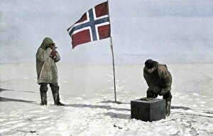 Surveyor Prints: Roald Amundsen, first to reach the South Pole